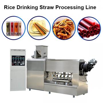 Fully Automatic Drink Straw Rice Flour Straw Making Pasta Noodle Making Machine