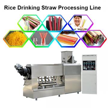 Stainless Steel Twin Screw Extruder Pasta Straw Making Machine/Rice Straw Making Machine