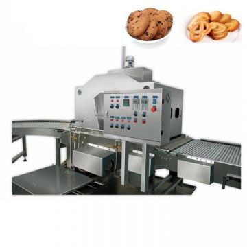 Fully Automatic Food Packaging Production Line for Wafer Biscuits Cereal Bar Wrapping Machine Cookies Feeding Flow Packaging Line