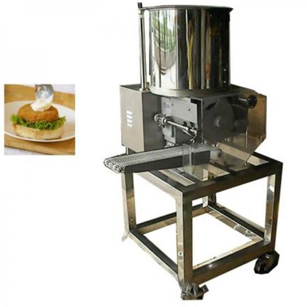 110mm Commercial Mini Chicken Burger Making Machine Hamburger Forming Machinery Burger Patty Making Machine for Restaurant Equipment